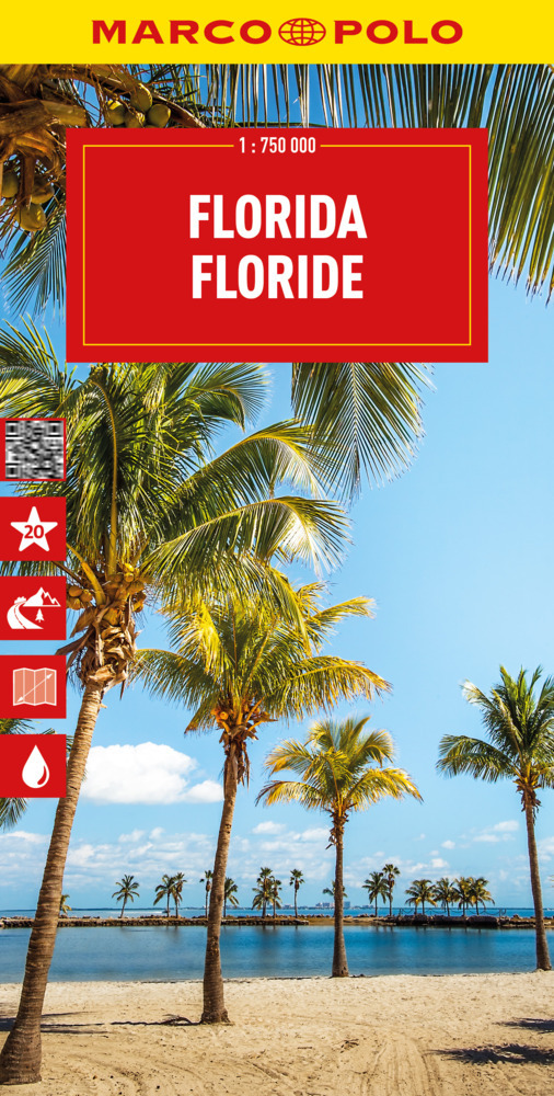 MARCO POLO Reisekarte Florida 1:750.000 main product photo