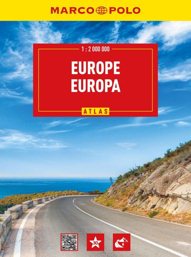 MARCO POLO Reiseatlas Europa 1:2 Mio. main product photo