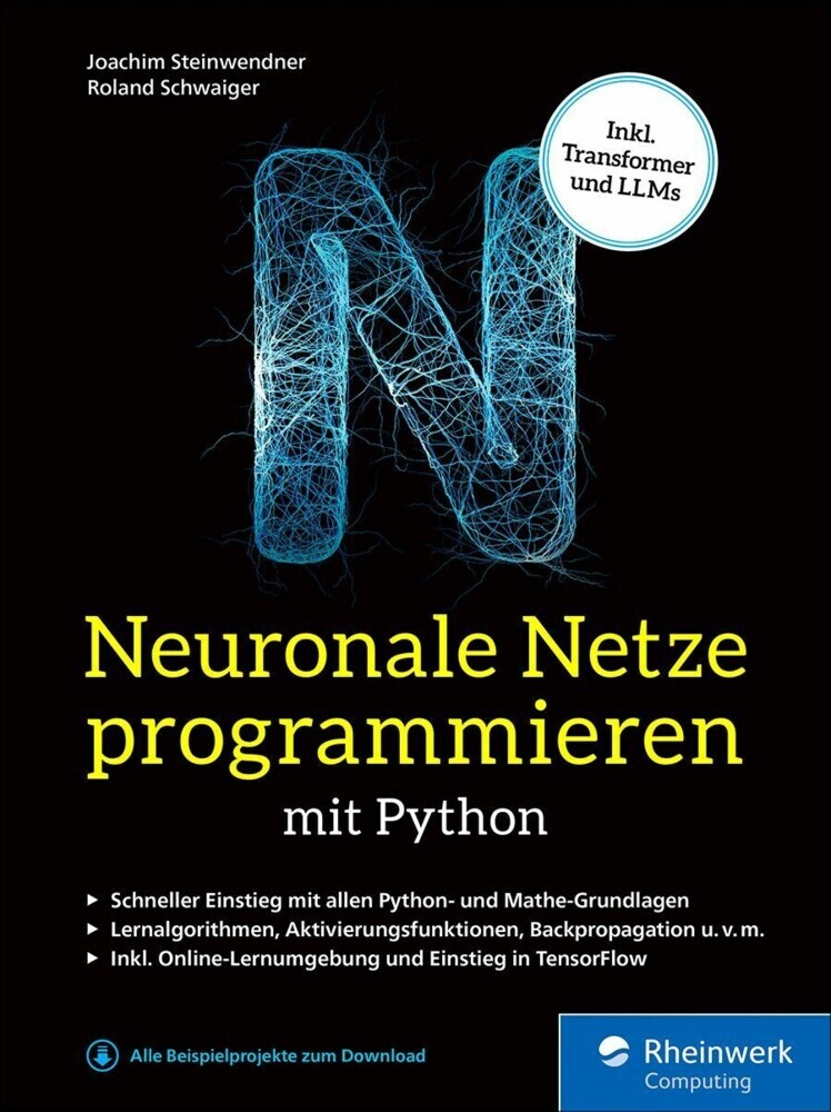 Neuronale Netze programmieren mit Python main product photo