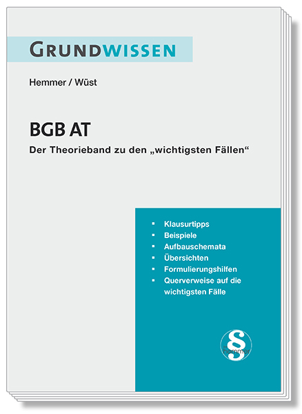 Grundwissen BGB AT main product photo