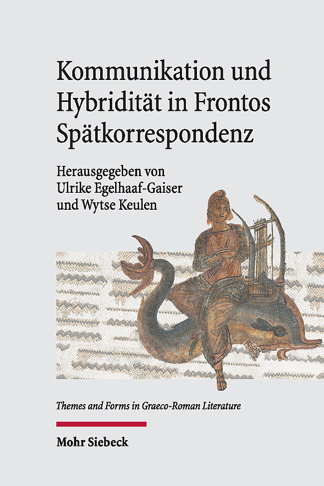 Kommunikation und Hybridität in Frontos Spätkorrespondenz main product photo