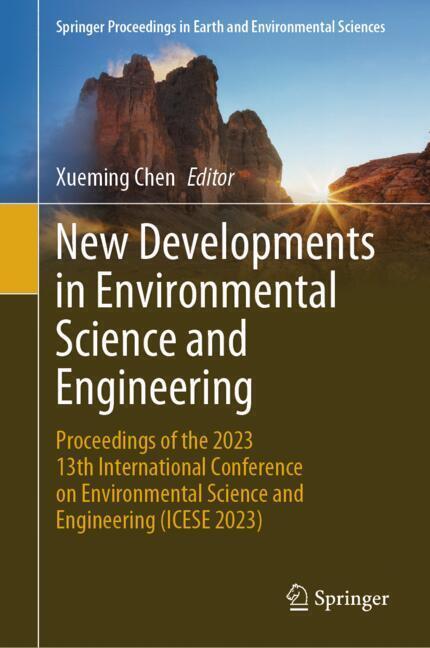 New Developments in Environmental Science and Engineering main product photo