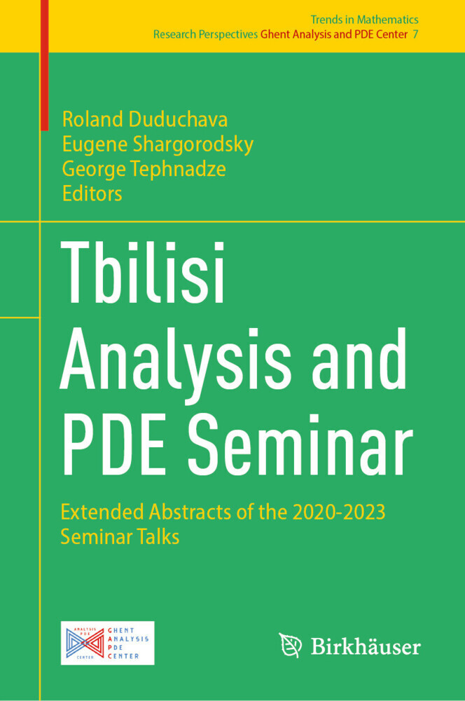 Tbilisi Analysis and PDE Seminar main product photo