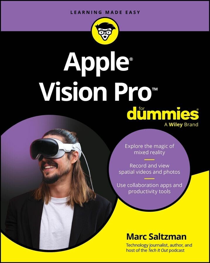 Apple Vision Pro For Dummies main product photo
