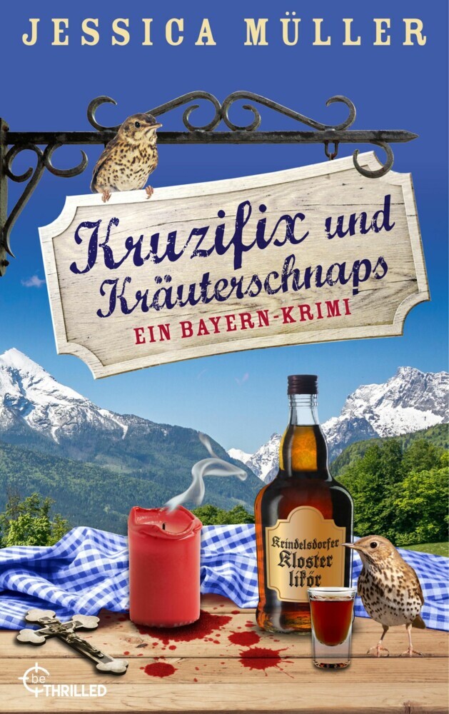 Kruzifix und Kräuterschnaps main product photo