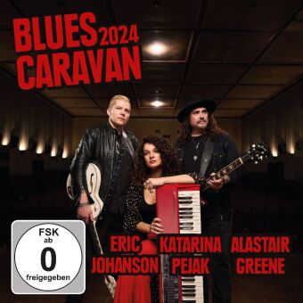 Blues Caravan 2024, 1 Audio-CD + 1 DVD