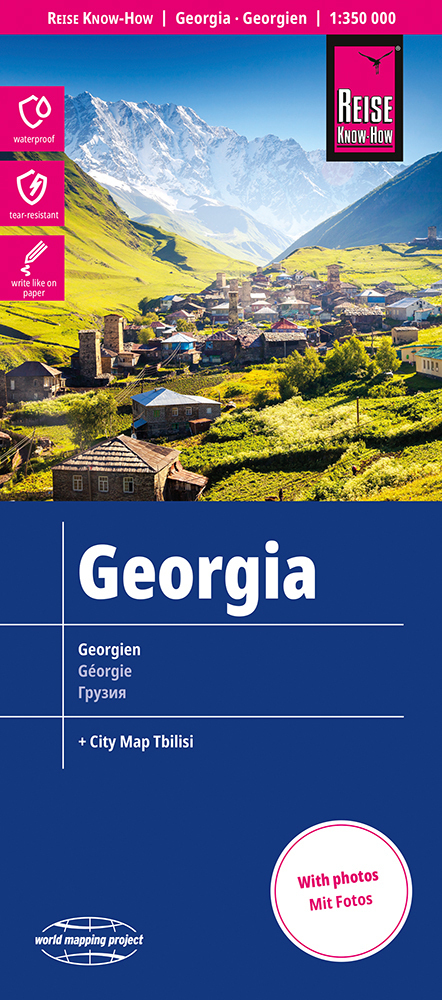 Reise Know-How Landkarte Georgien / Georgia (1:350.000) main product photo