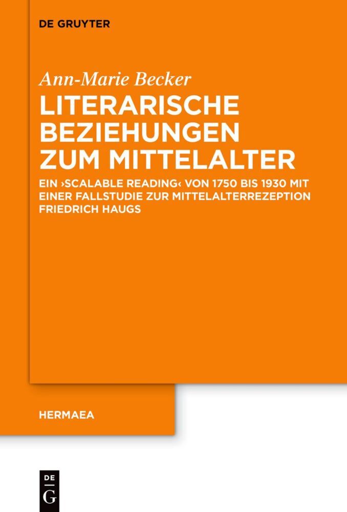 Literarische Beziehungen zum Mittelalter main product photo