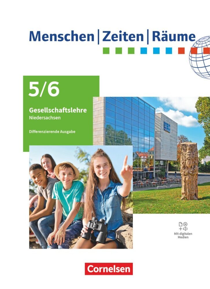 Menschen-Zeiten-Räume - Differenzierende Ausgabe - Niedersachsen - Ausgabe ab 2025 - 5./6. Schuljahr main product photo