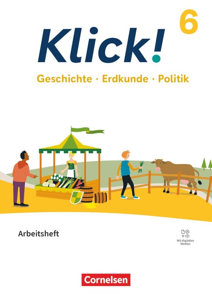 Klick! - Fächerübergreifendes Lehrwerk für Lernende mit Förderbedarf - Geschichte, Erdkunde, Politik - Fachhefte für alle Bundesländer - Ausgabe ab 2024 - 6. Schuljahr main product photo