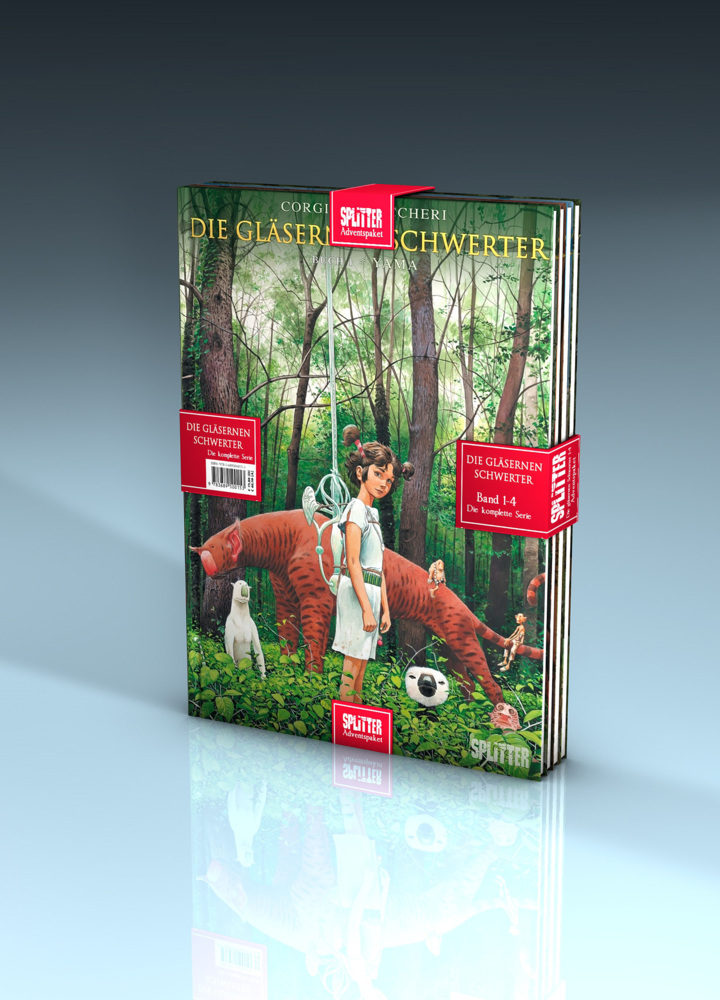 Die Gläsernen Schwerter Adventspaket: Die komplette Comic-Serie main product photo