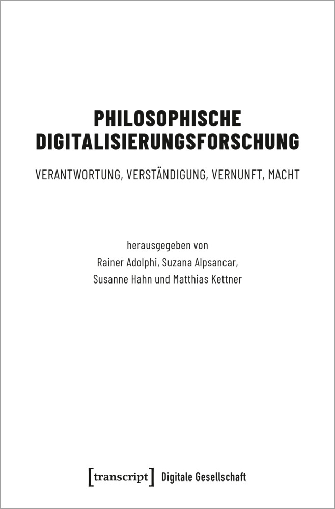 Philosophische Digitalisierungsforschung main product photo