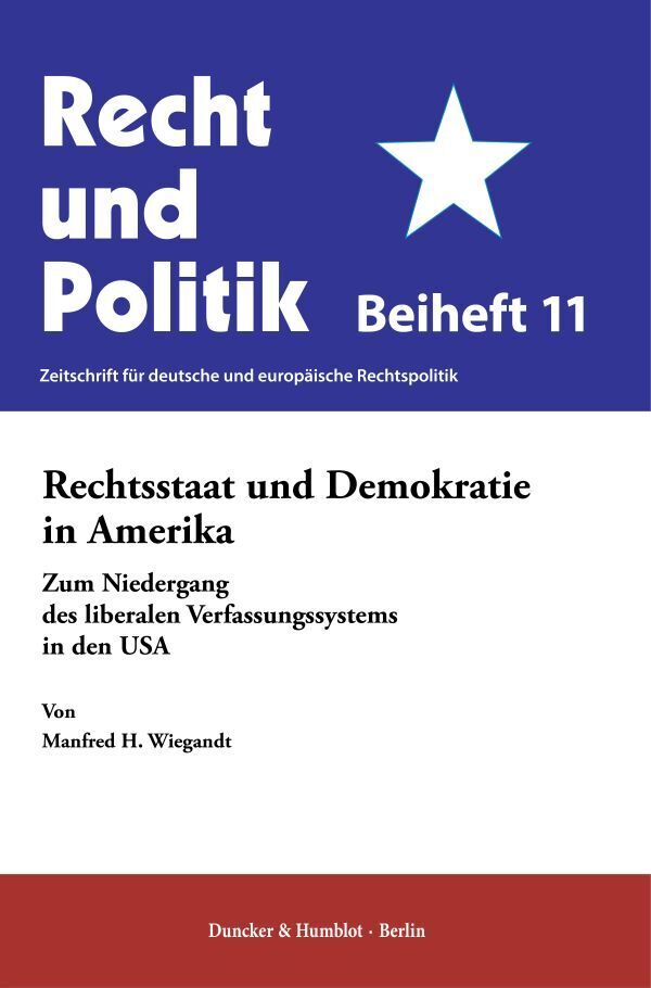 Rechtsstaat und Demokratie in Amerika main product photo