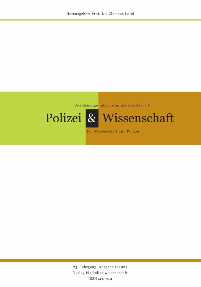 Zeitschrift Polizei & Wissenschaft main product photo
