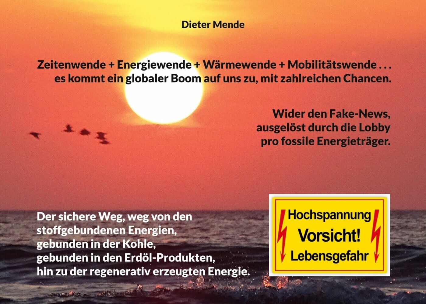 Zeitenwende + Energiewende + Wärmewende + Mobilitätswende . . . es kommt ein globaler Boom auf uns zu, mit zahlreichen Chancen. main product photo