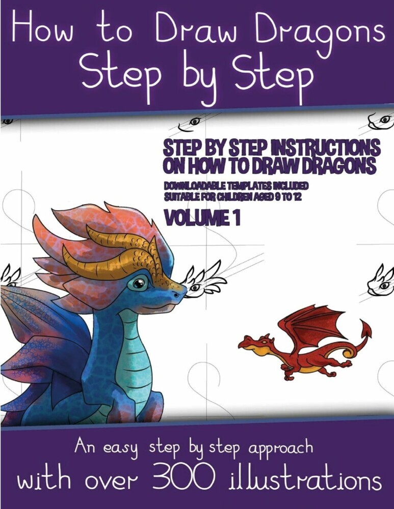 How to Draw Dragons Step by Step main product photo