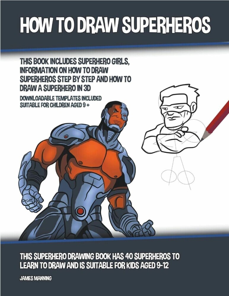 How to Draw Superheros main product photo