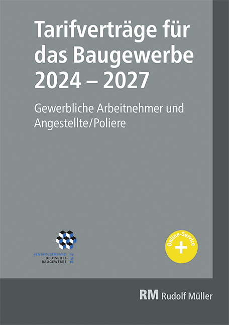 Tarifverträge für das Baugewerbe 2024-2027 main product photo