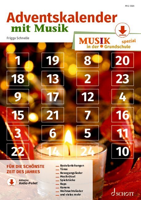Adventskalender mit Musik main product photo