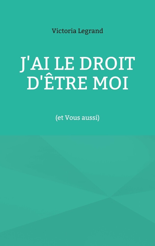 J'ai le droit d'être Moi main product photo