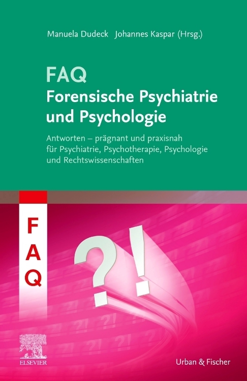 FAQ Forensische Psychiatrie und Psychologie main product photo