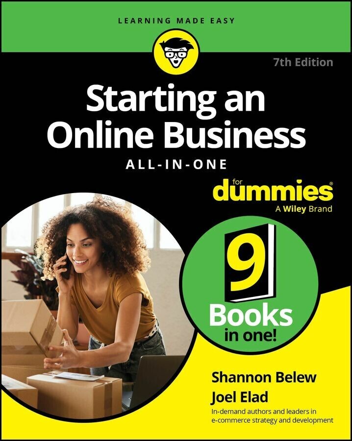 Starting an Online Business All-in-One For Dummies main product photo