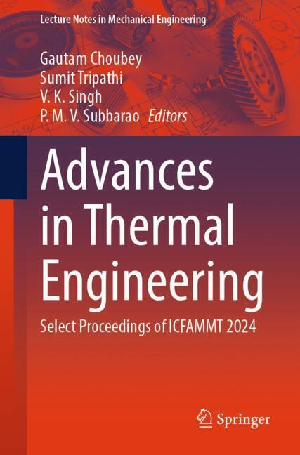 Advances in Thermal Engineering main product photo