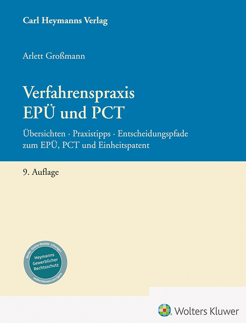 Verfahrenspraxis EPÜ und PCT main product photo
