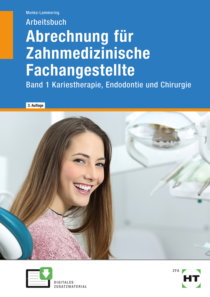 Arbeitsbuch Abrechnung für Zahnmedizinische Fachangestellte main product photo