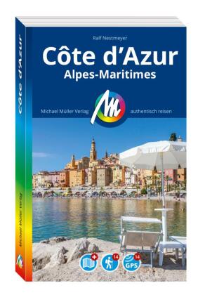 Côte d'Azur Reiseführer Michael Müller Verlag, m. 1 Karte