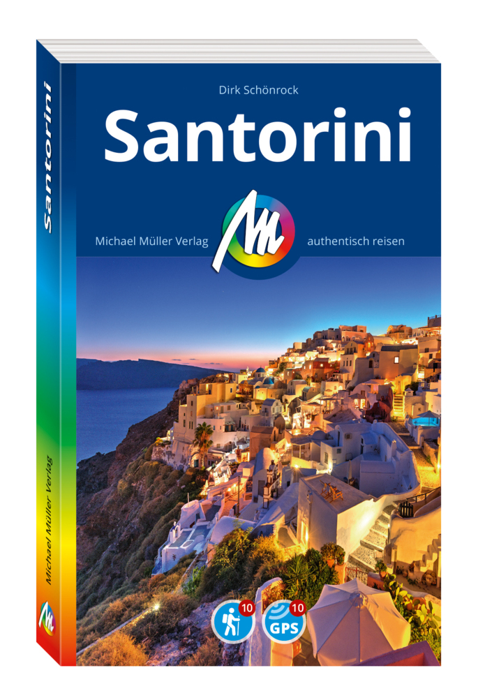 MICHAEL MÜLLER REISEFÜHRER Santorini main product photo