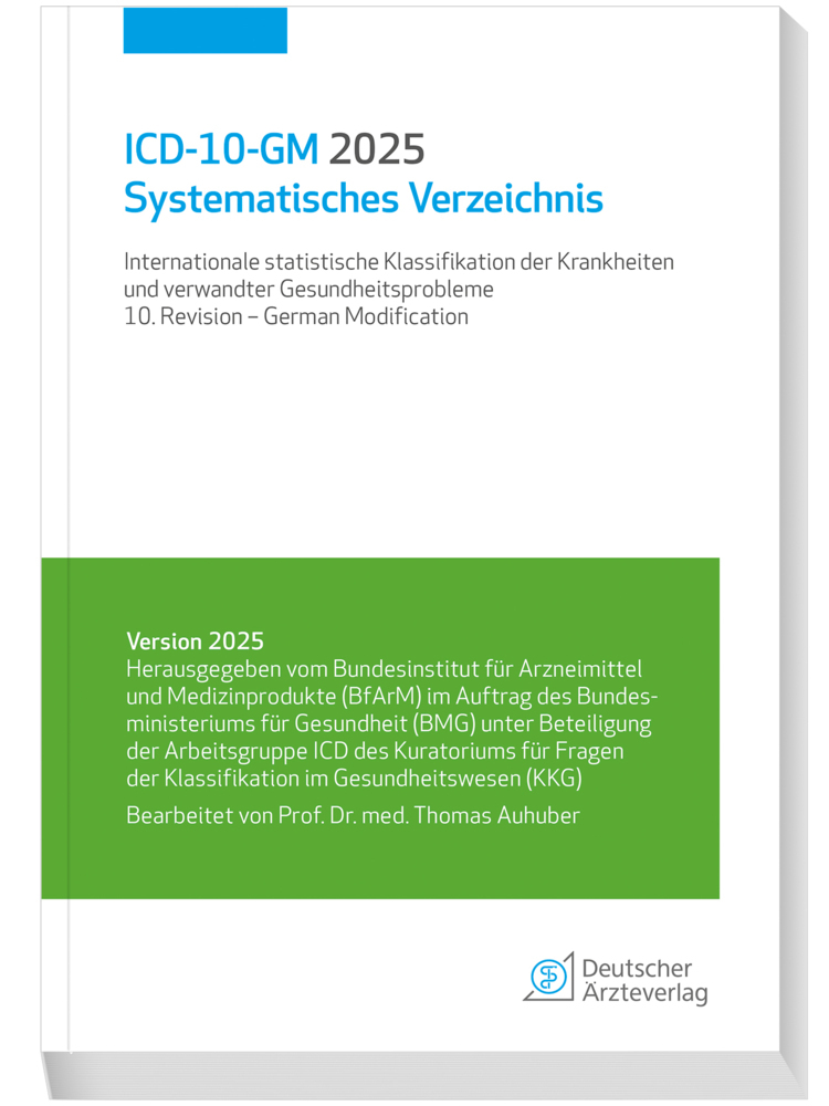ICD-10-GM 2025 Systematisches Verzeichnis main product photo