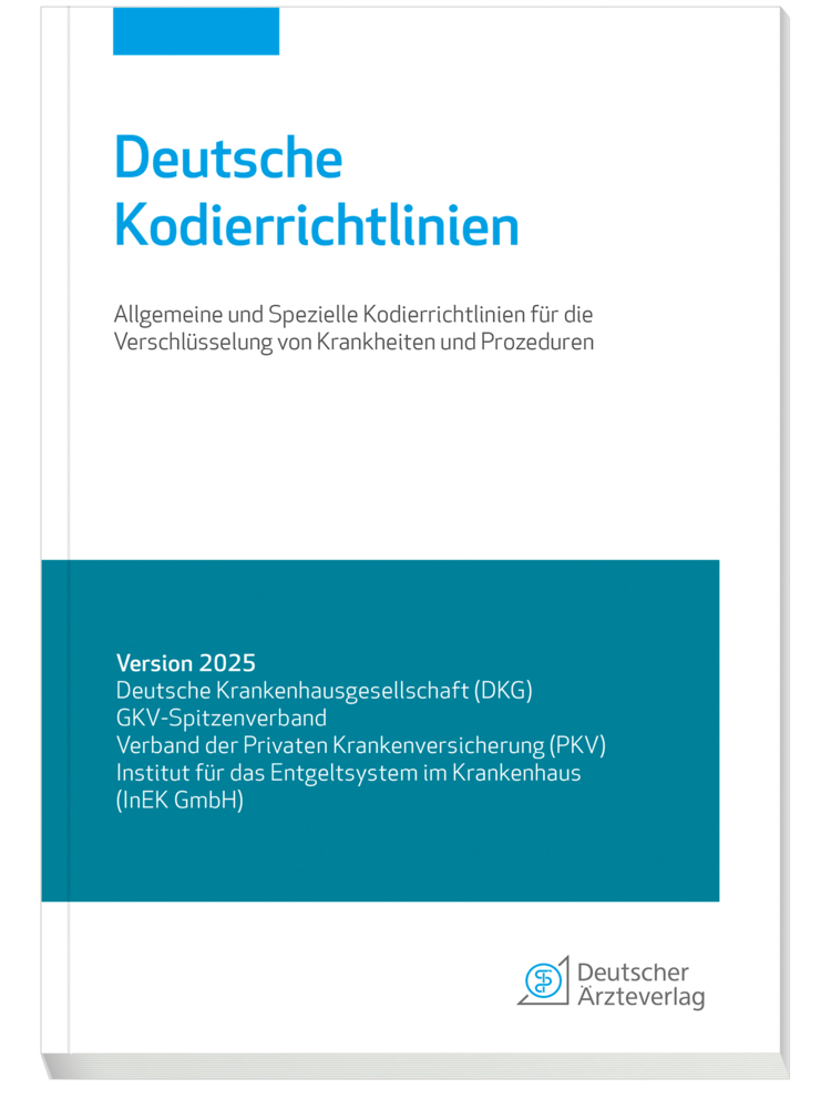 Deutsche Kodierrichtlinien Version 2025 main product photo