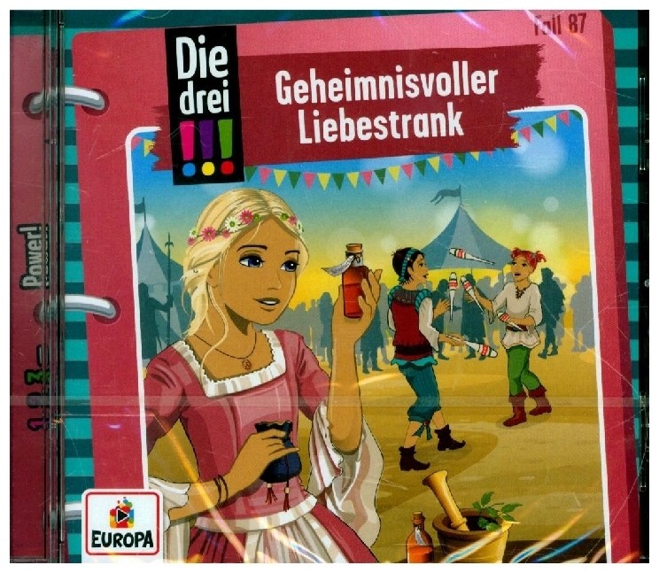 Die drei !!! 87: Geheimnisvoller Liebestrank, 1 Audio-CD main product photo