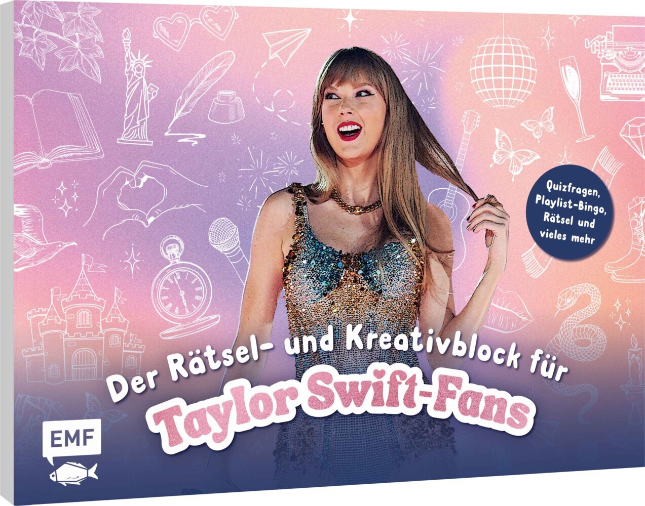 Der inoffizielle Rätsel- und Kreativblock für Taylor Swift-Fans main product photo
