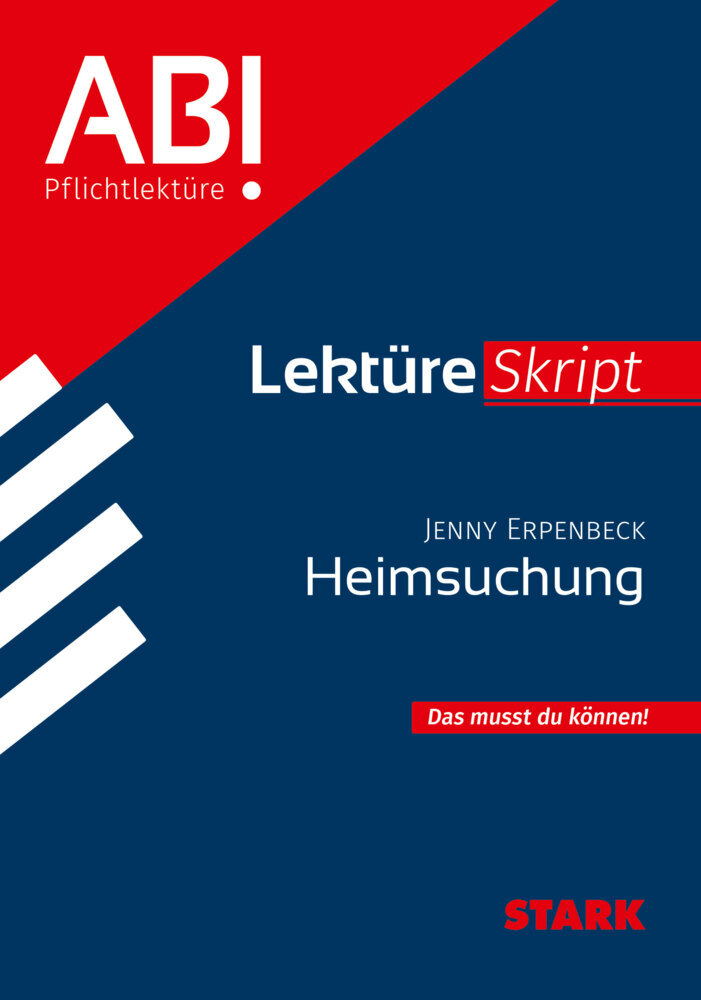 STARK Jenny Erpenbeck: Heimsuchung - Deutsch - LektüreSkript main product photo