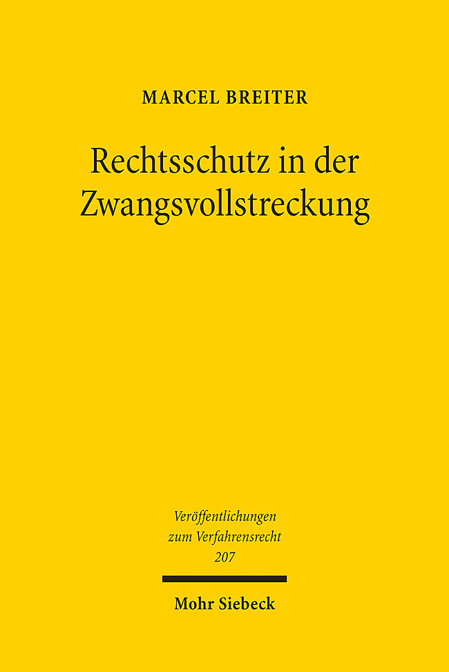 Rechtsschutz in der Zwangsvollstreckung main product photo