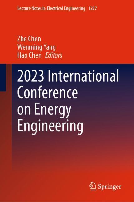 2023 International Conference on Energy Engineering main product photo
