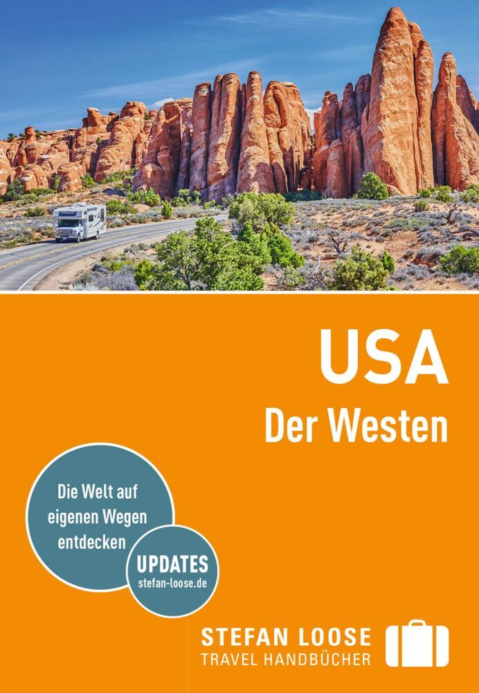 Stefan Loose Reiseführer USA, Der Westen main product photo