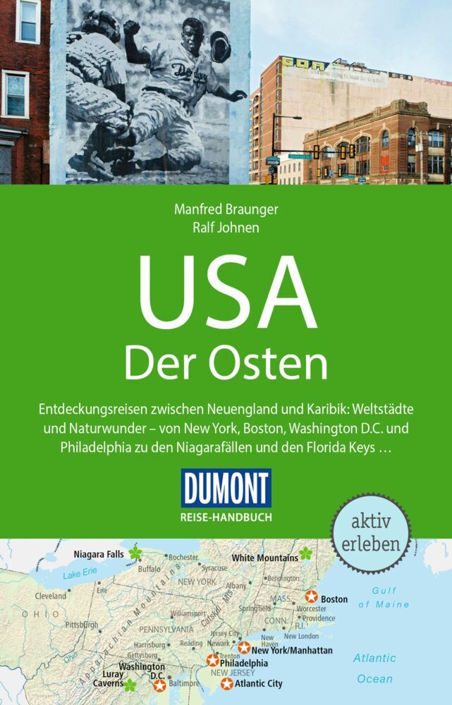 DUMONT Reise-Handbuch Reiseführer USA, Der Osten main product photo