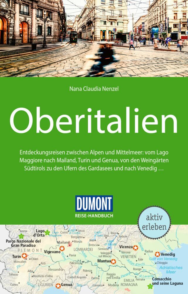 DUMONT Reise-Handbuch Reiseführer Oberitalien main product photo