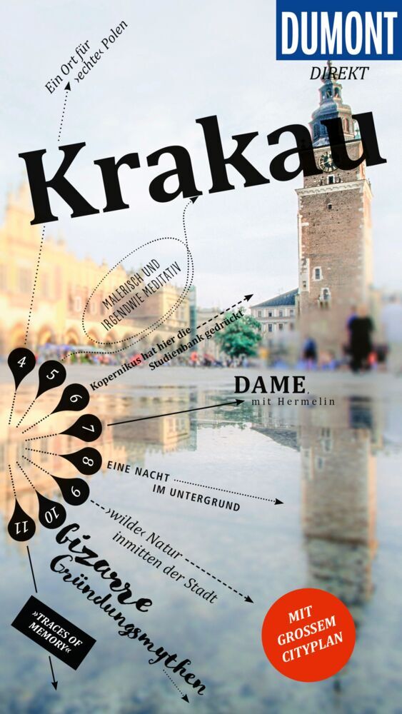 DUMONT direkt Reiseführer Krakau main product photo