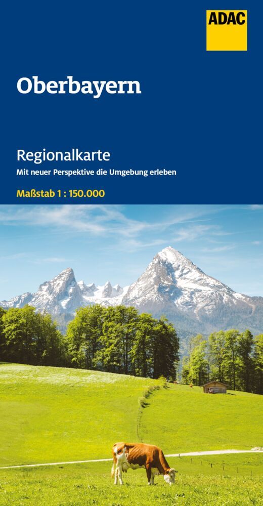 ADAC Regionalkarte 16 Oberbayern 1:150.000 main product photo