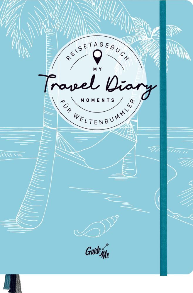 GuideMe Reisetagebuch Travel Diary "Unter Palmen" main product photo