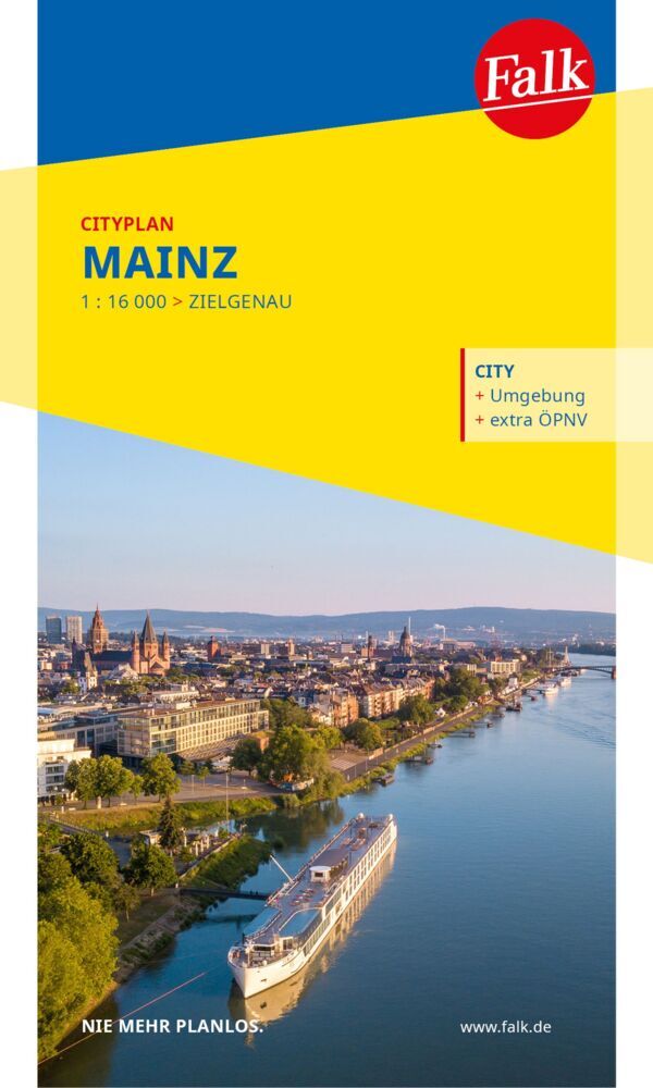 Falk Cityplan Mainz 1:16.000 main product photo