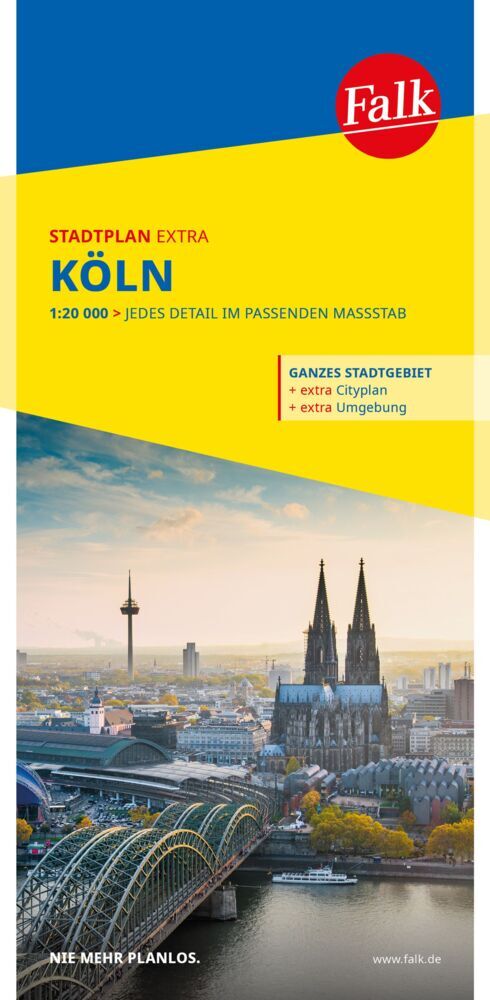 Falk Stadtplan Extra Köln 1:20.000 main product photo