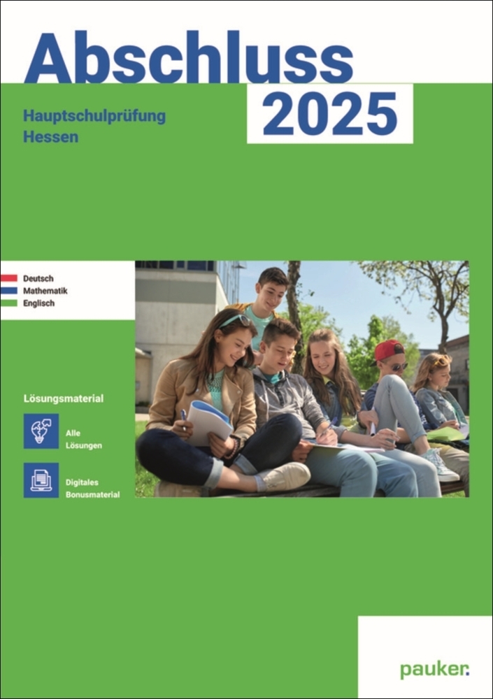 Abschluss 2025 - Hauptschulprüfung Hessen main product photo