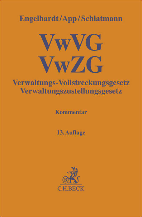 Verwaltungs-Vollstreckungsgesetz, Verwaltungszustellungsgesetz main product photo