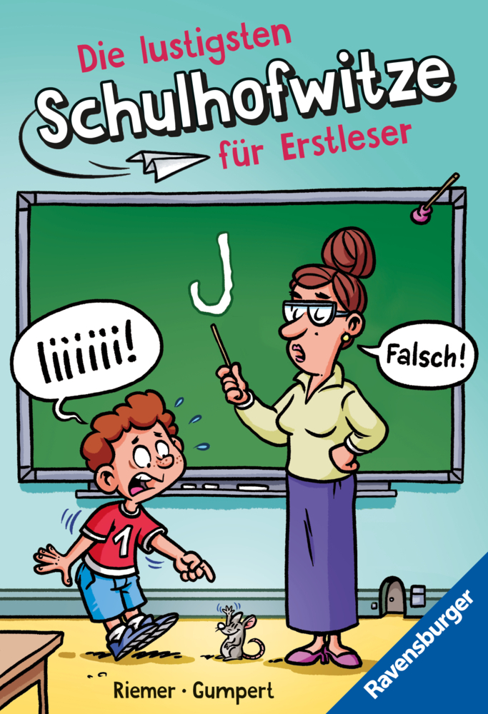 Die lustigsten Schulhofwitze für Erstleser main product photo