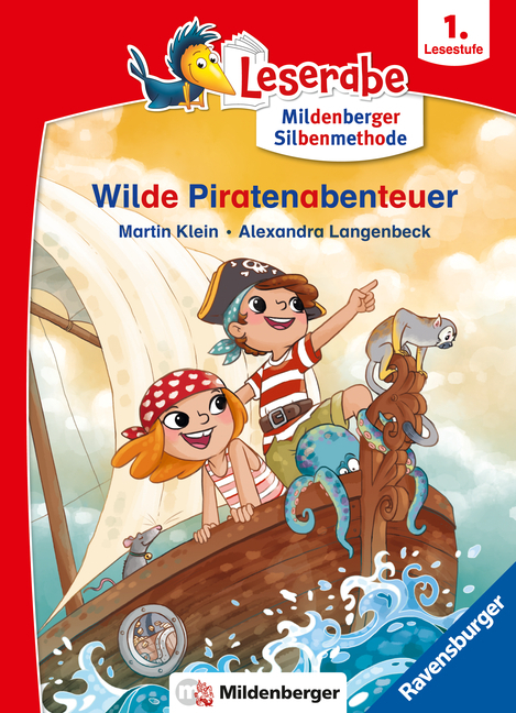 Leserabe mit Mildenberger Silbenmethode - Wilde Piratenabenteuer main product photo